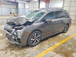 Honda salvage cars for sale: 2018 Honda Odyssey Elite