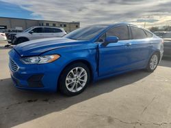 Salvage cars for sale from Copart Wilmer, TX: 2020 Ford Fusion se