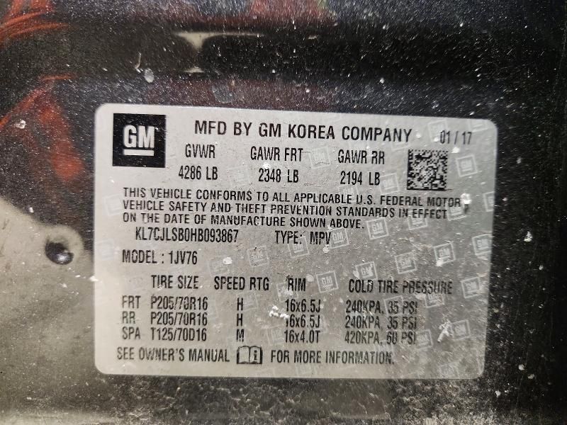 2017 Chevrolet Trax 1LT