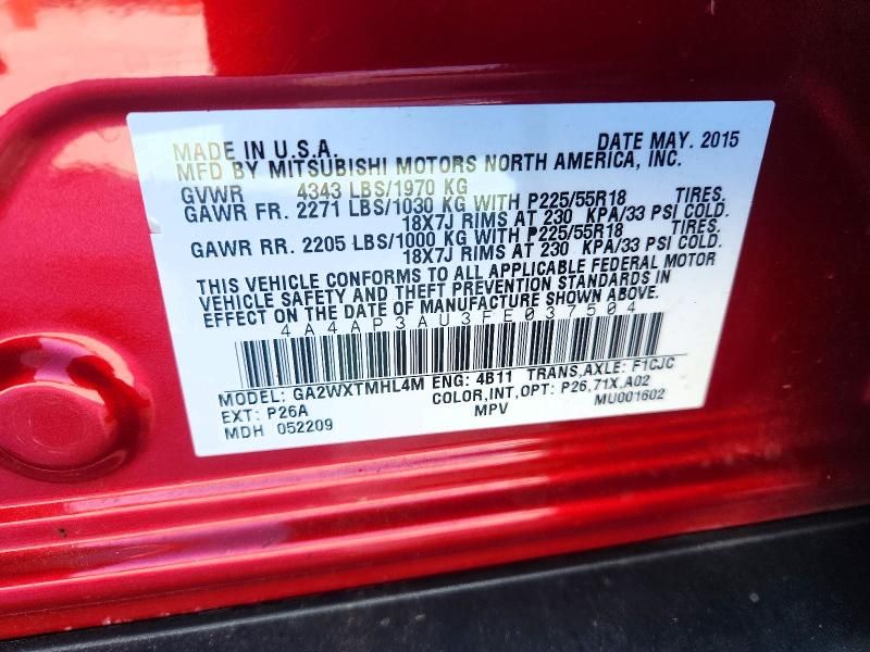 2015 Mitsubishi Outlander Sport es