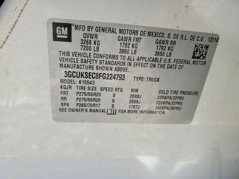 2015 Chevrolet Silverado K1500 ltz