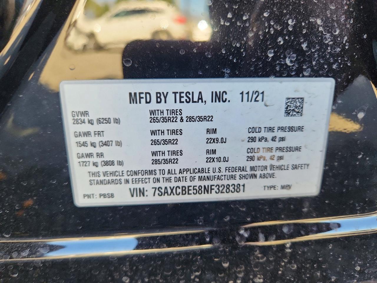 2022 Tesla Model x