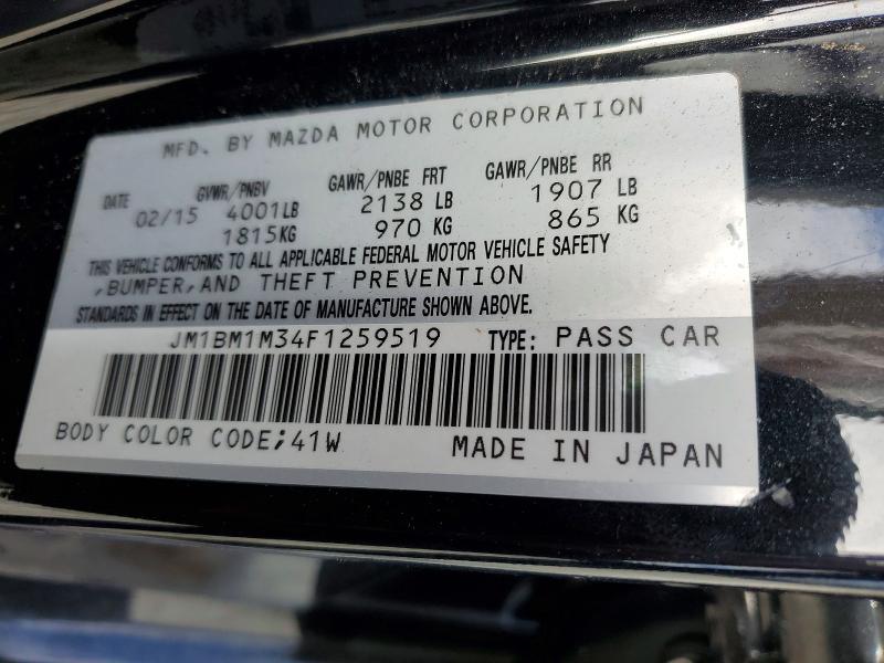 2015 Mazda 3 Grand Touring
