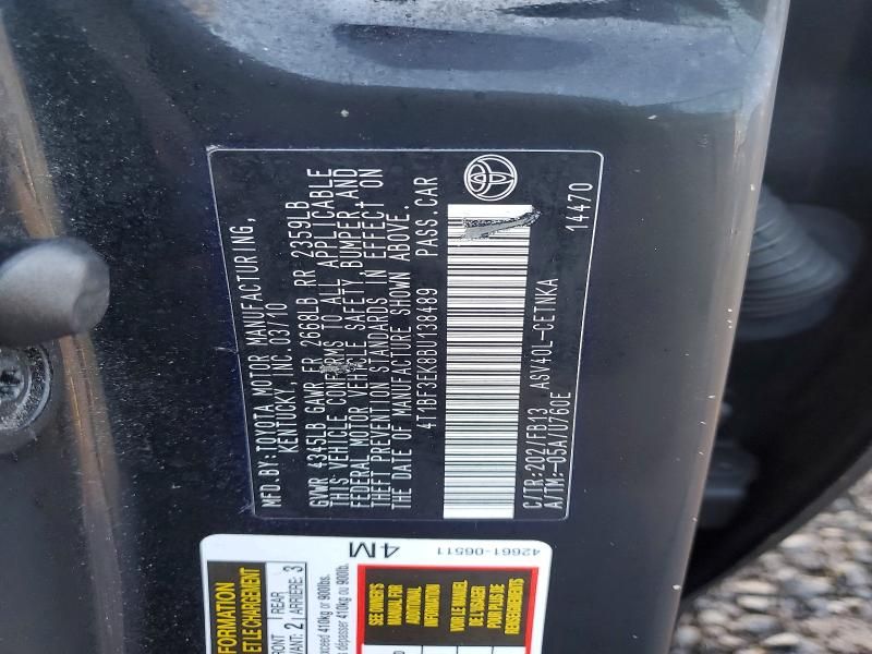 2011 Toyota Camry Base