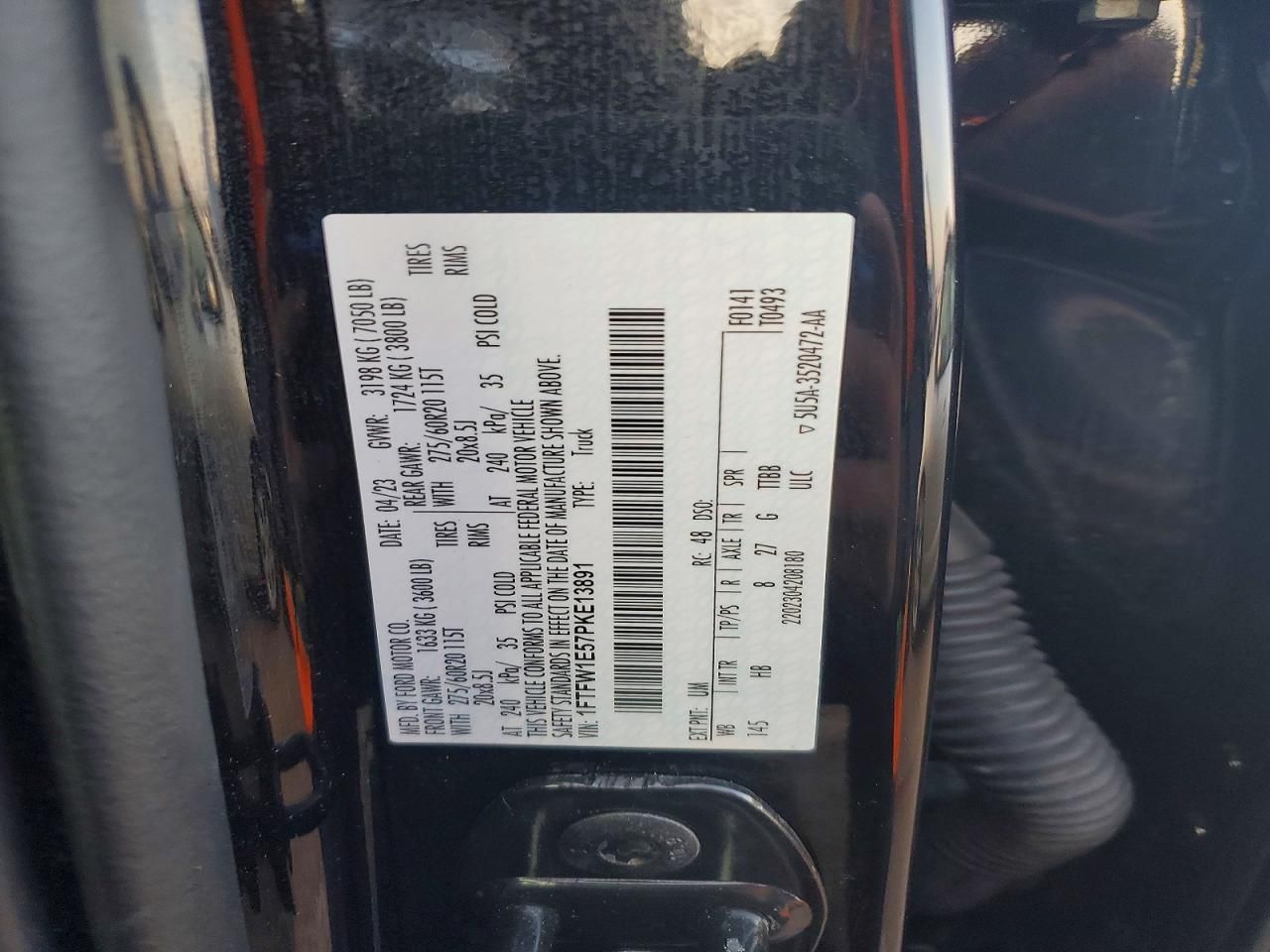 2023 Ford F150 Supercrew