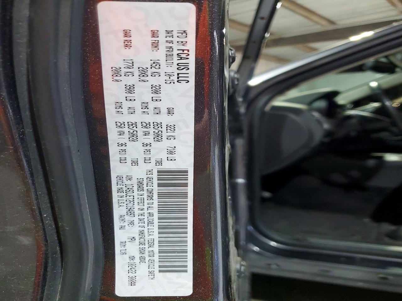 2015 Dodge Durango Citadel
