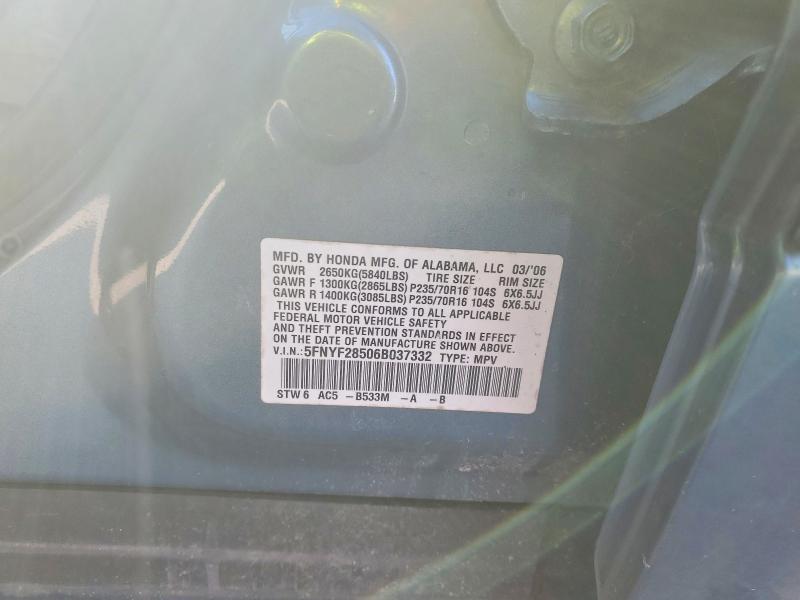 2006 Honda Pilot ex