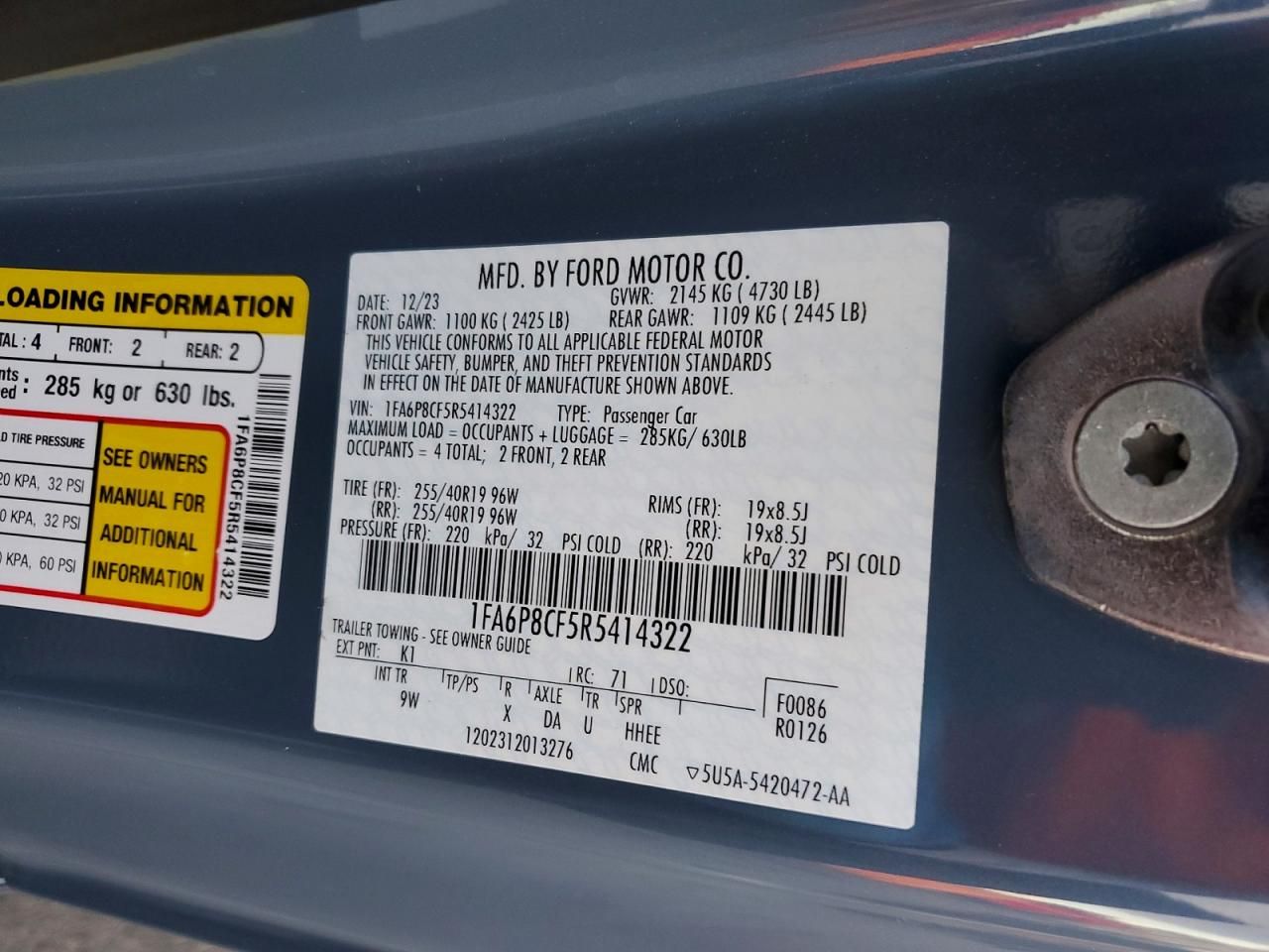 2024 Ford Mustang gt