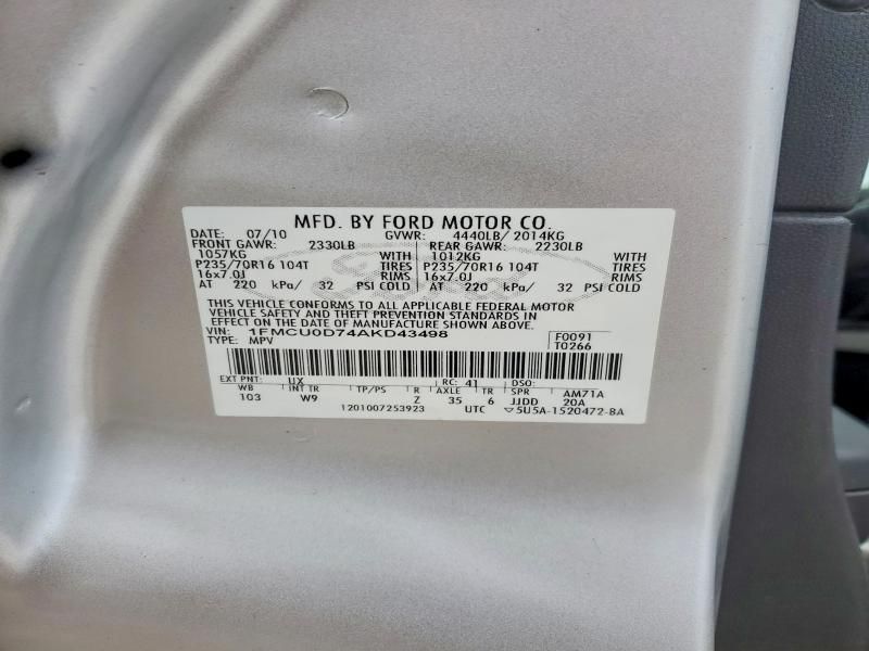 2010 Ford Escape xlt