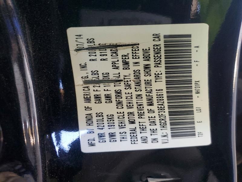 2014 Honda Accord lx