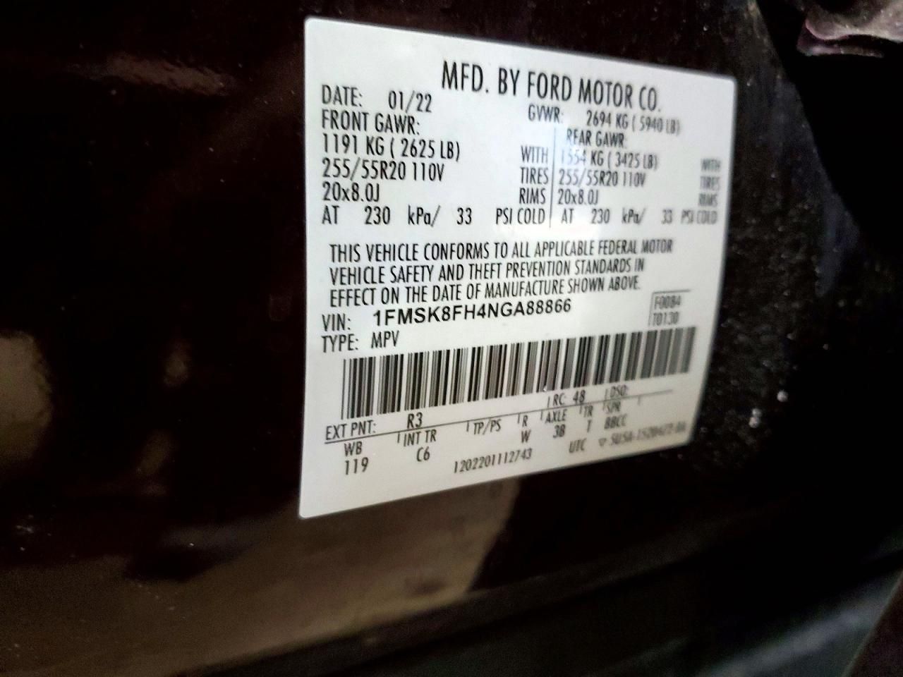 2022 Ford Explorer Limited