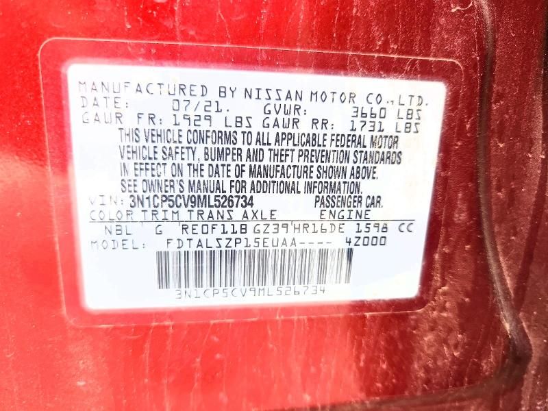 2021 Nissan Kicks sv