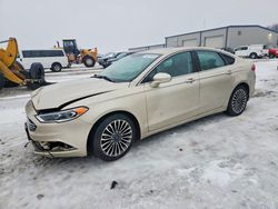 Ford Fusion salvage cars for sale: 2017 Ford Fusion se