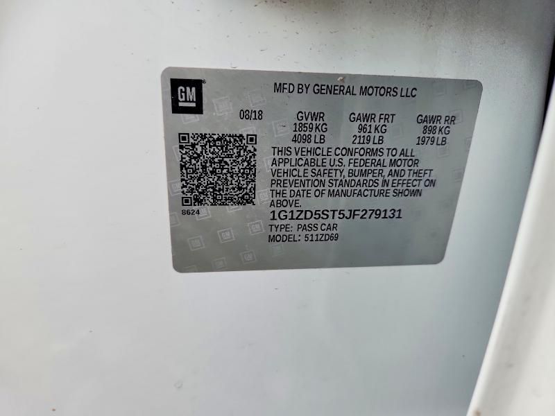 2018 Chevrolet Malibu lt