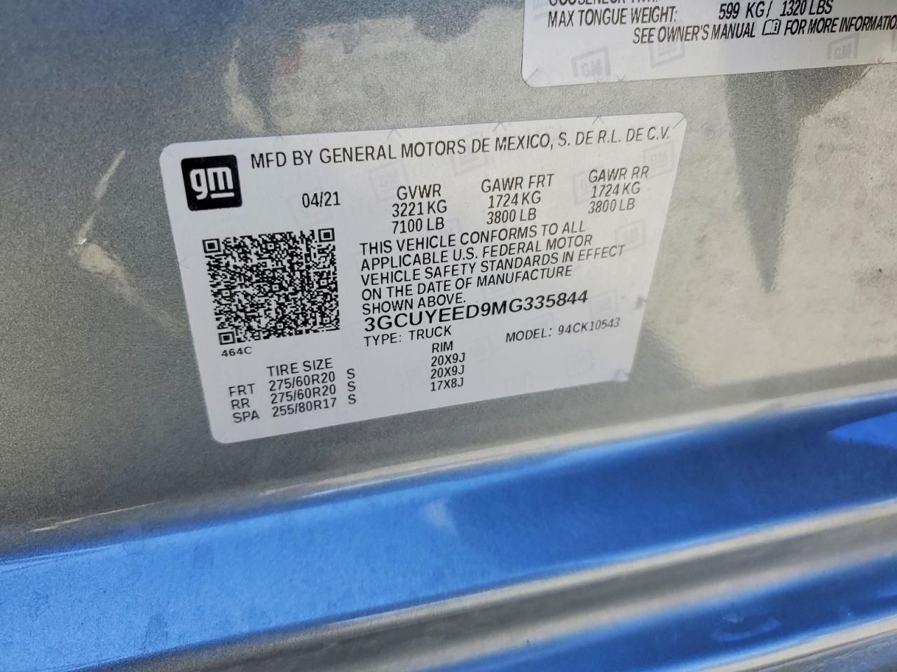 2021 Chevrolet Silverado K1500 rst