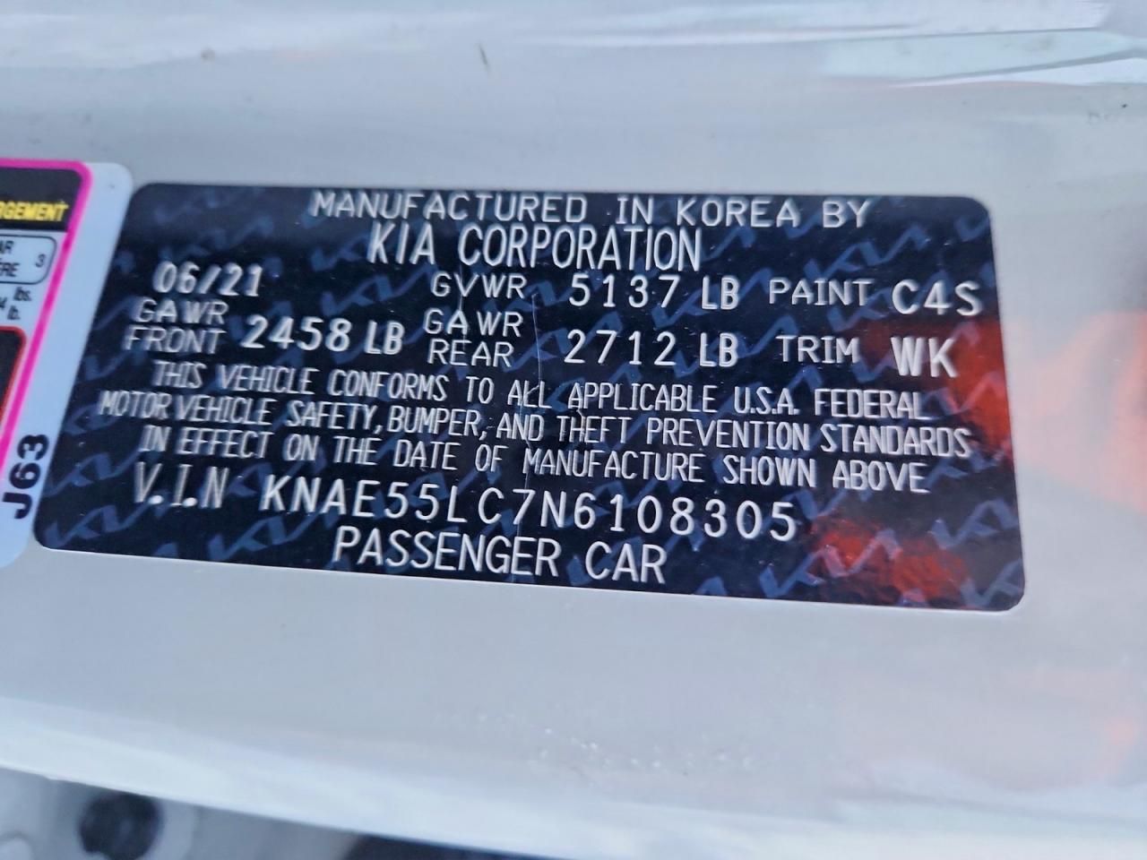 2022 KIA Stinger GT2