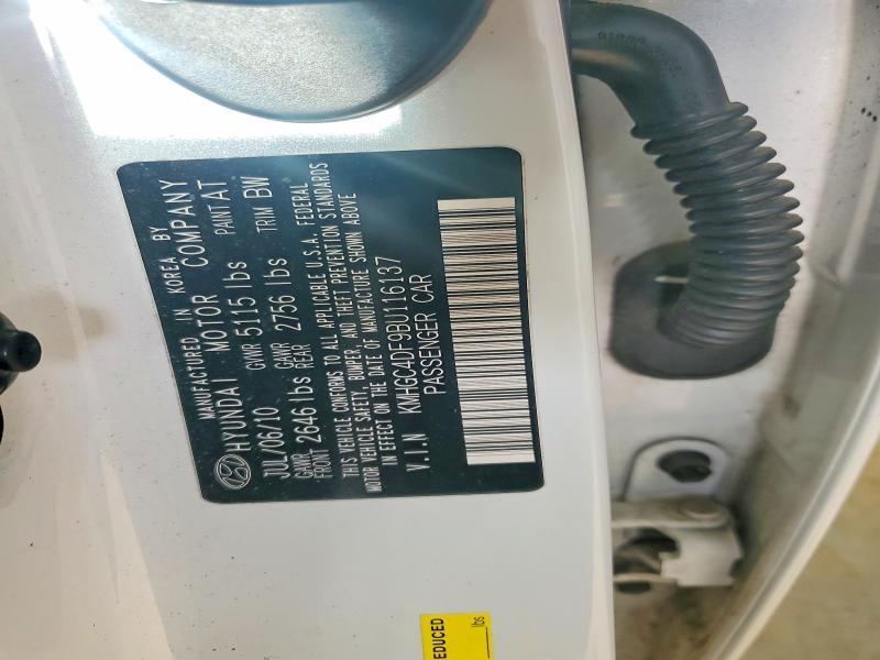 2011 Hyundai Genesis 4.6l V8