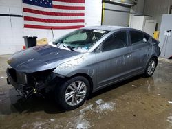 Hyundai salvage cars for sale: 2019 Hyundai Elantra sel