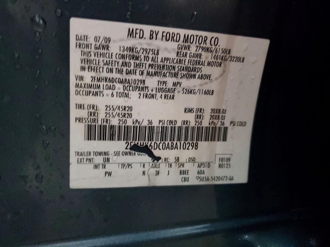 2010 Ford Flex Limited