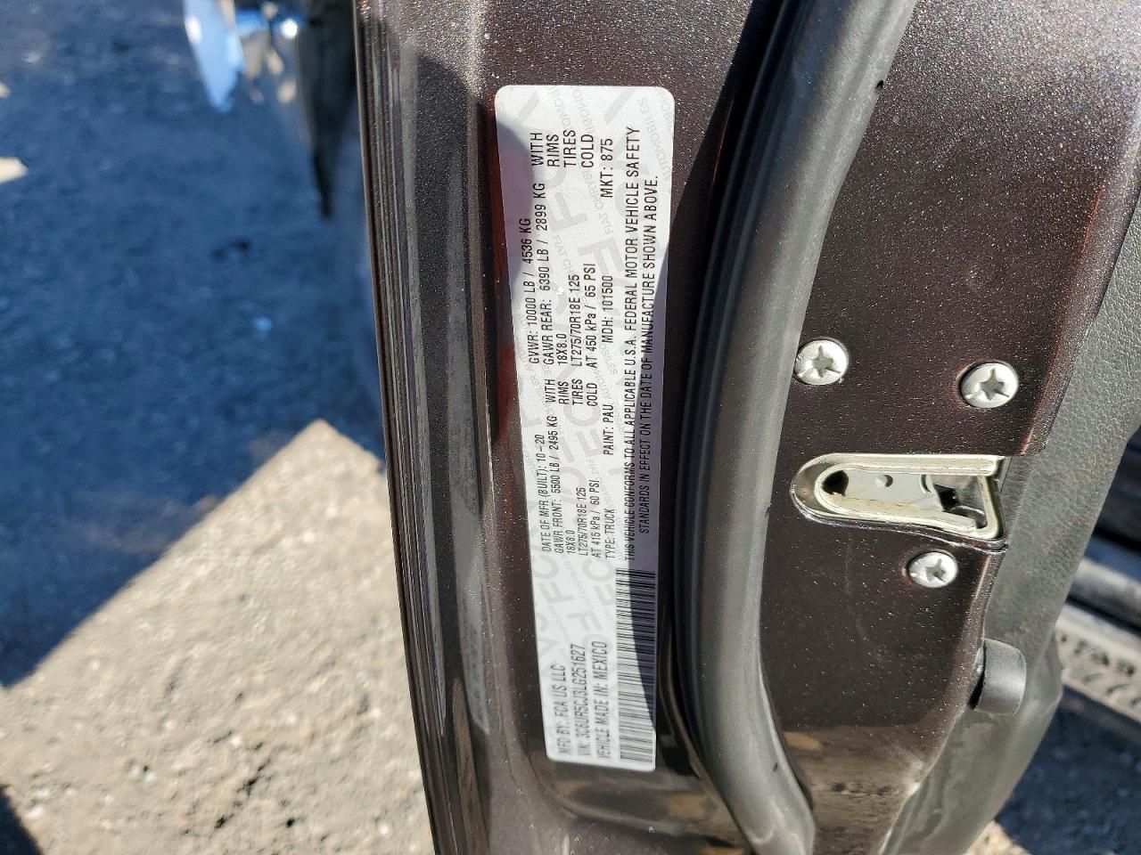 2020 Dodge RAM 2500 Tradesman