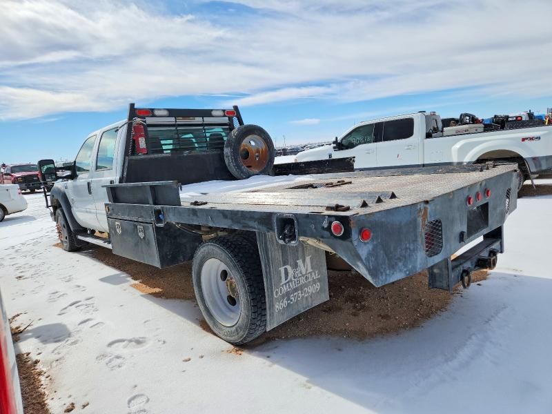 2012 Ford F450 Super Duty Flatbed Truck