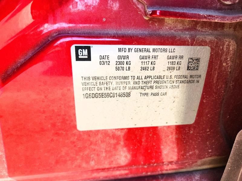 2012 Cadillac Cts Luxury Collection