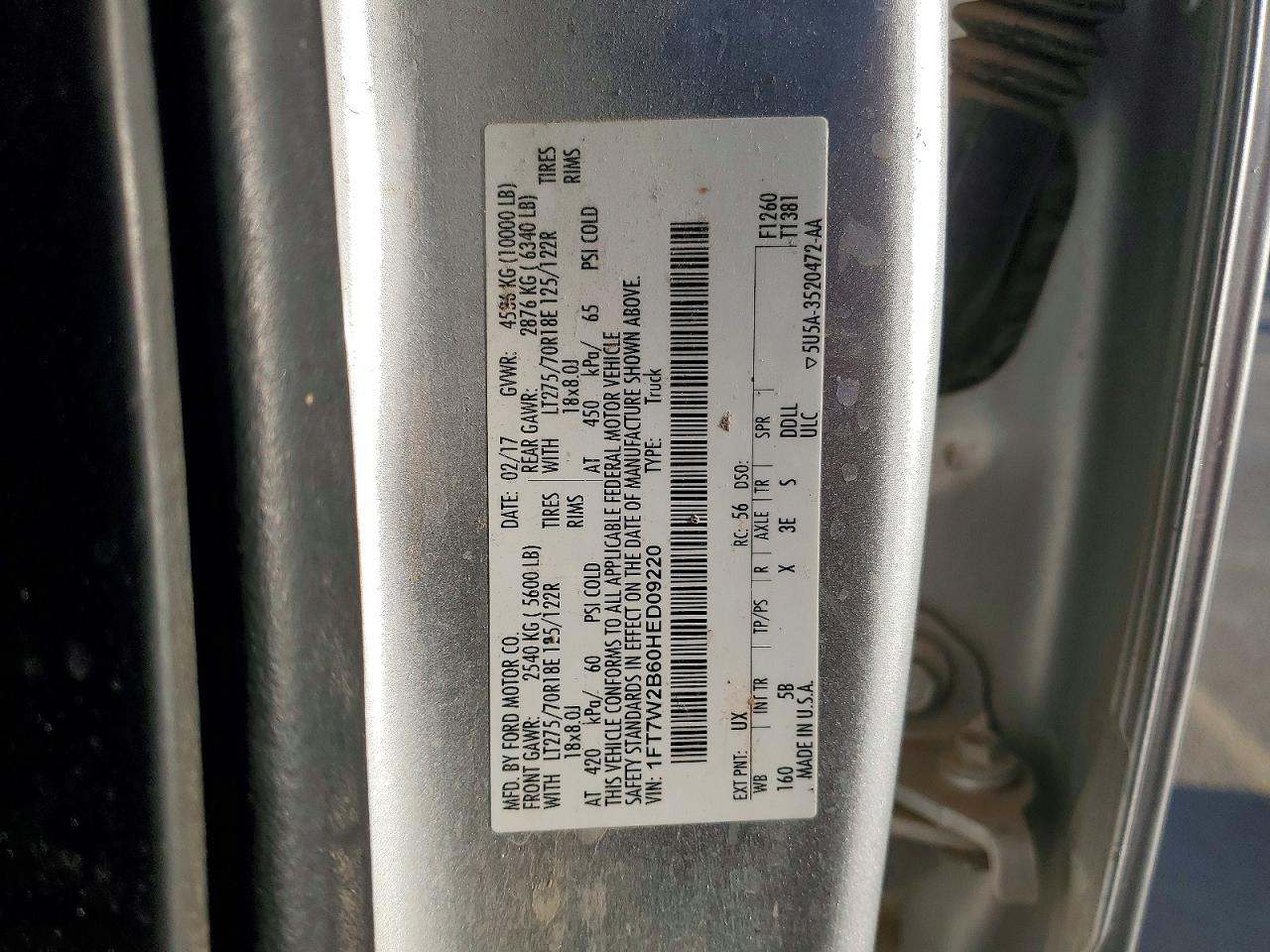 2017 Ford F250 Super Duty