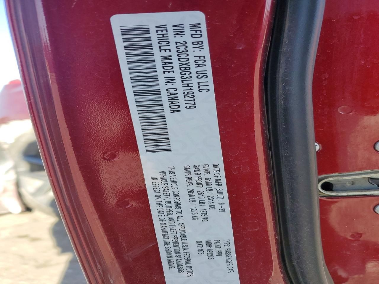 2020 Dodge Charger sxt