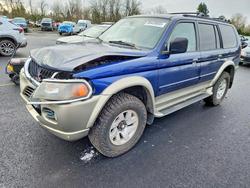 Mitsubishi salvage cars for sale: 2000 Mitsubishi Montero Sport ls