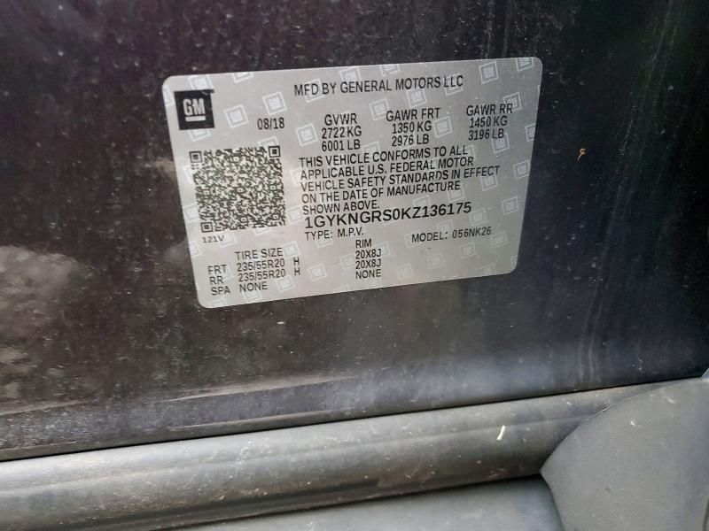 2019 Cadillac XT5 Platinum