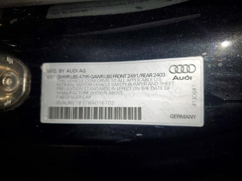 2008 Audi S5 Quattro