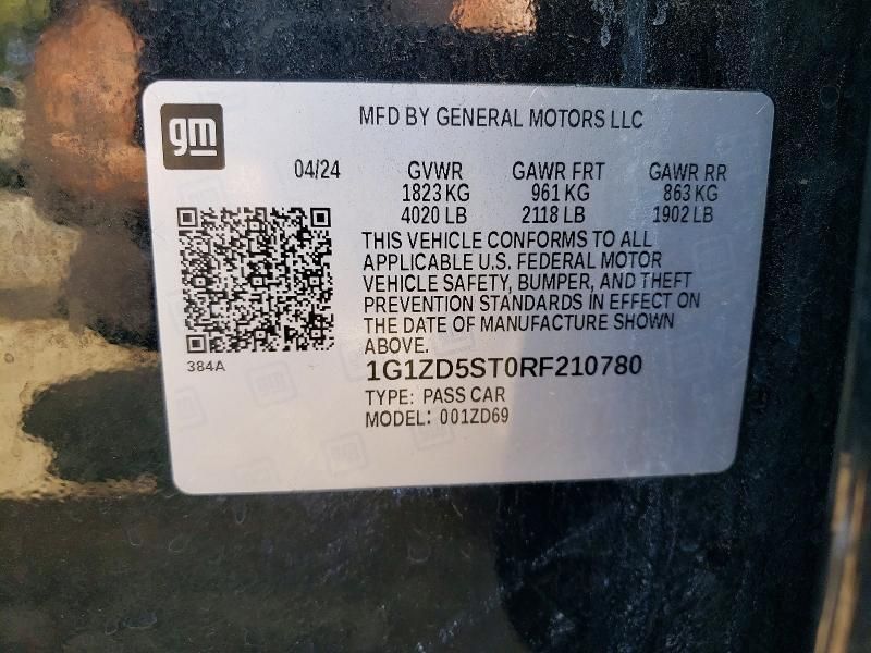 2024 Chevrolet Malibu lt