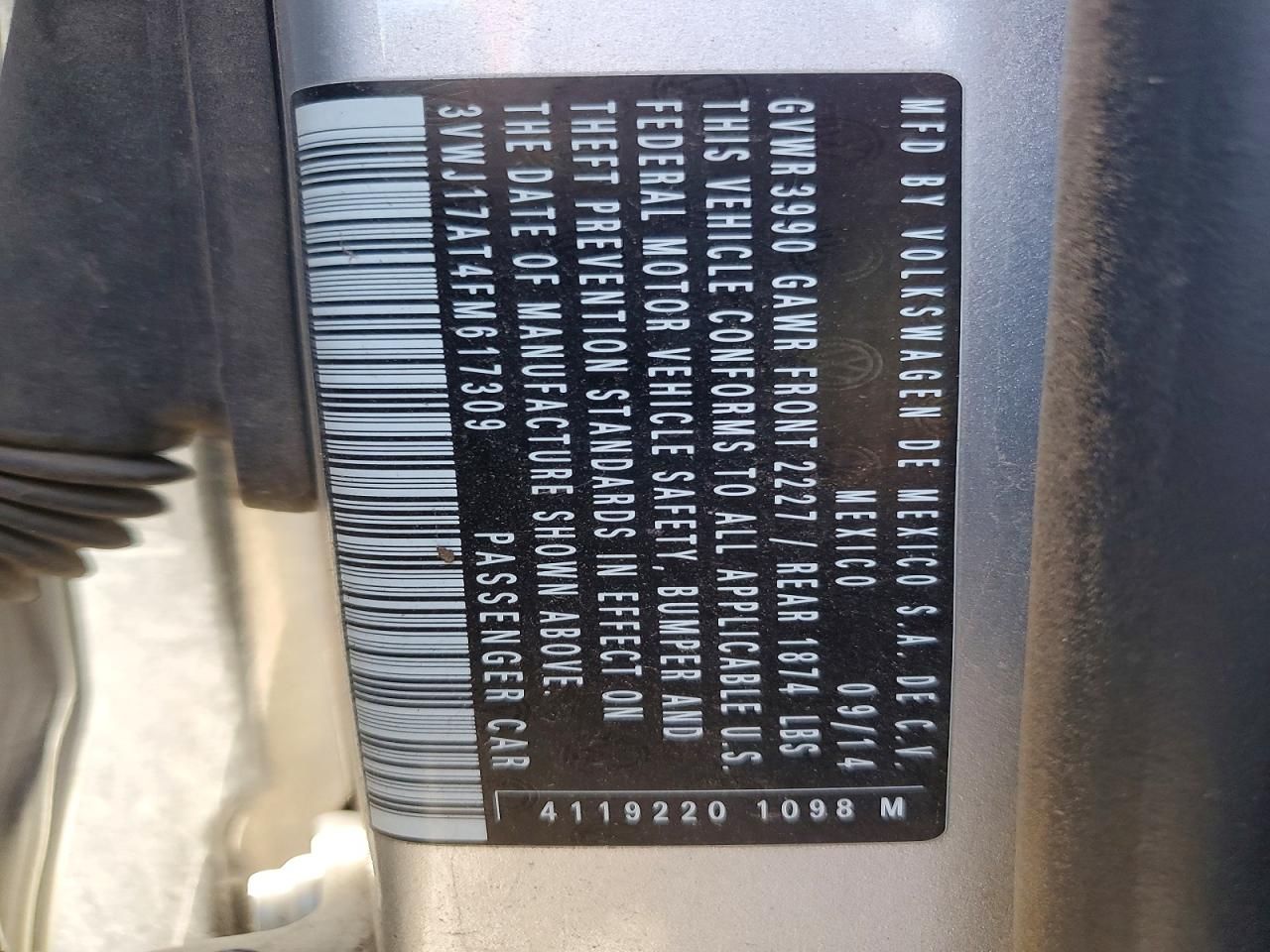 2015 Volkswagen Beetle 1.8t