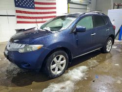 Nissan Murano salvage cars for sale: 2009 Nissan Murano s