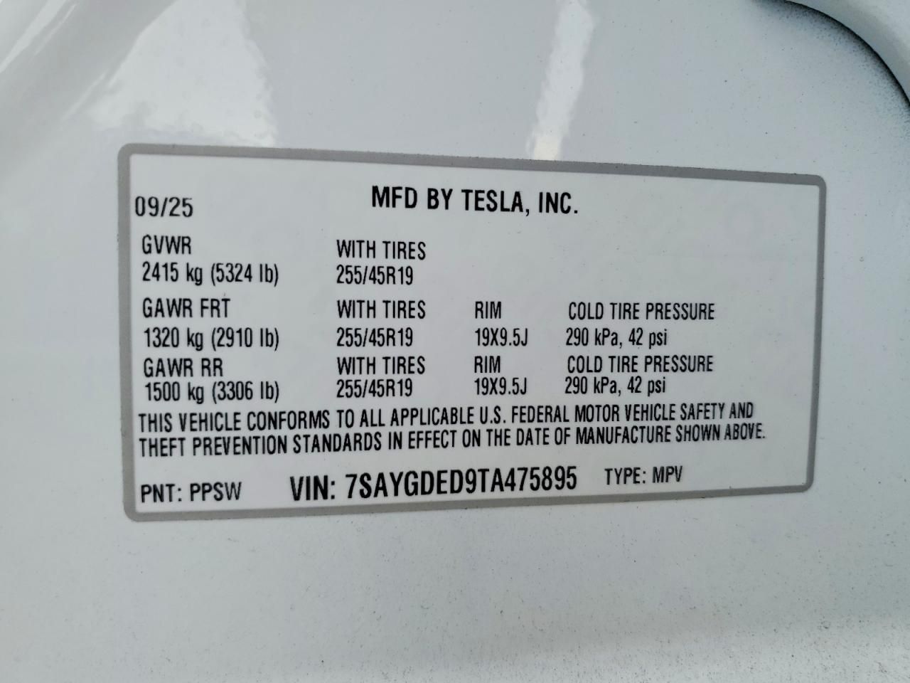 2026 Tesla Model y