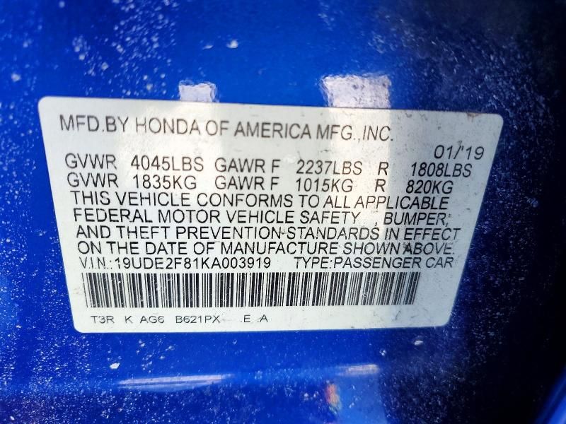 2019 Acura Ilx Premium A-spec