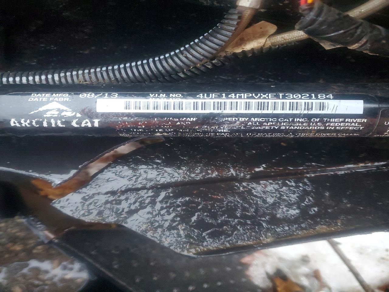 2014 Arctic Cat Wildcat 1000 Utility Vehicle