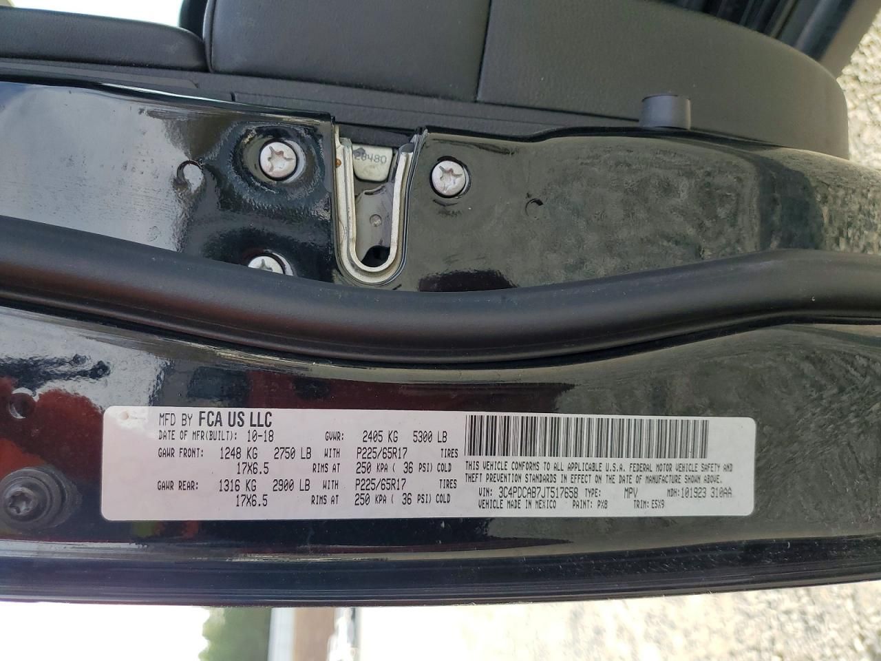 2018 Dodge Journey se