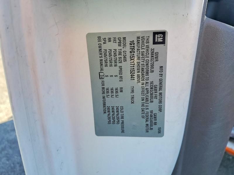 2007 GMC Savana G1500