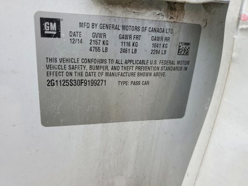 2015 Chevrolet Impala lt