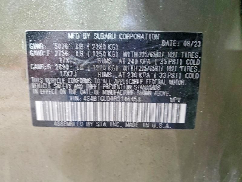 2024 Subaru Outback Wilderness