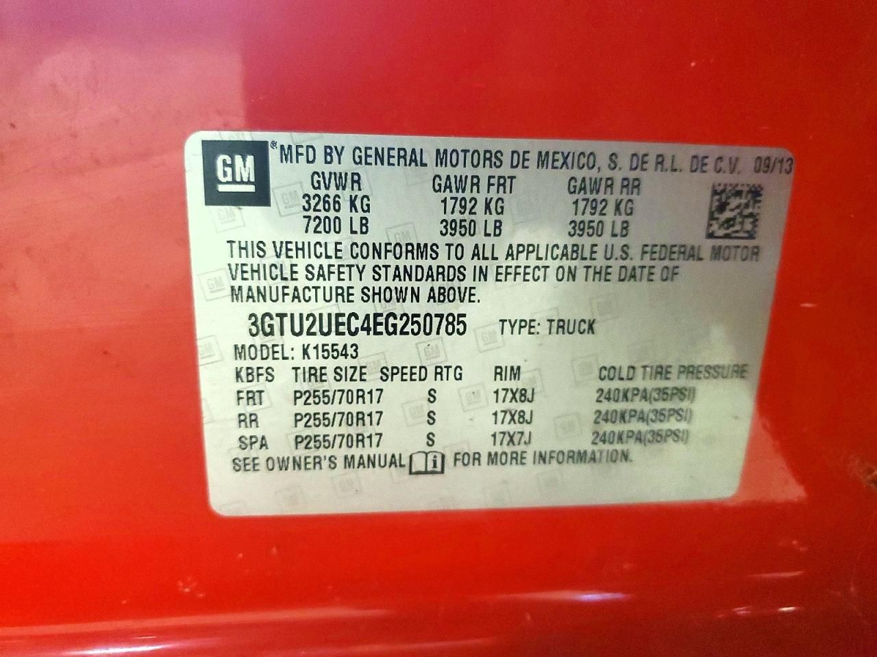 2014 GMC Sierra K1500 SLE