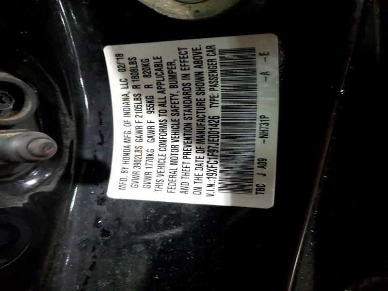 2018 Honda Civic Touring