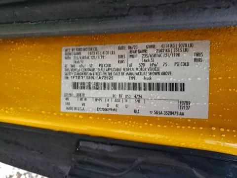 2020 Ford Transit 250 Delivery Van