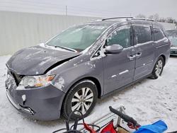 Honda Odyssey exl salvage cars for sale: 2015 Honda Odyssey exl