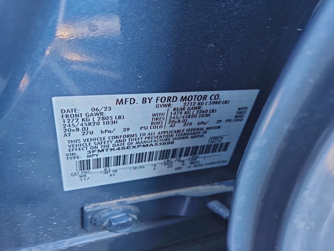 2023 Ford Mustang Mach-e gt