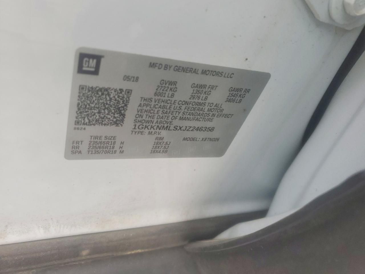 2018 GMC Acadia Slt-1