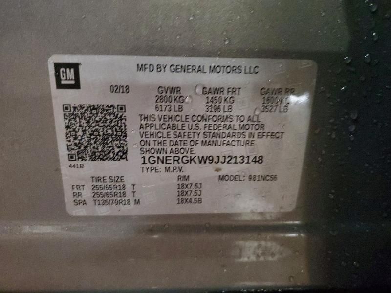 2018 Chevrolet Traverse lt