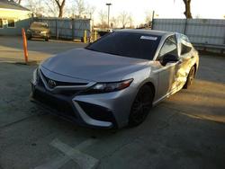 Salvage cars for sale from Copart Sacramento, CA: 2021 Toyota Camry se
