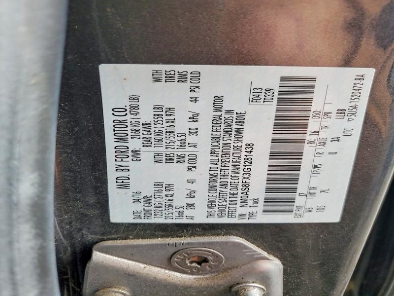 2016 Ford Transit Connect xlt